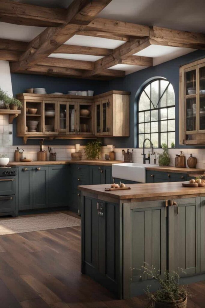 Rustic Kitchen Cabinets