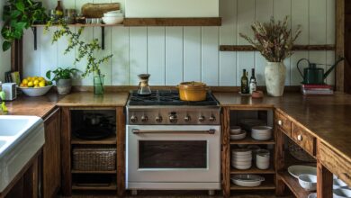 Rustic Kitchen Cabinets