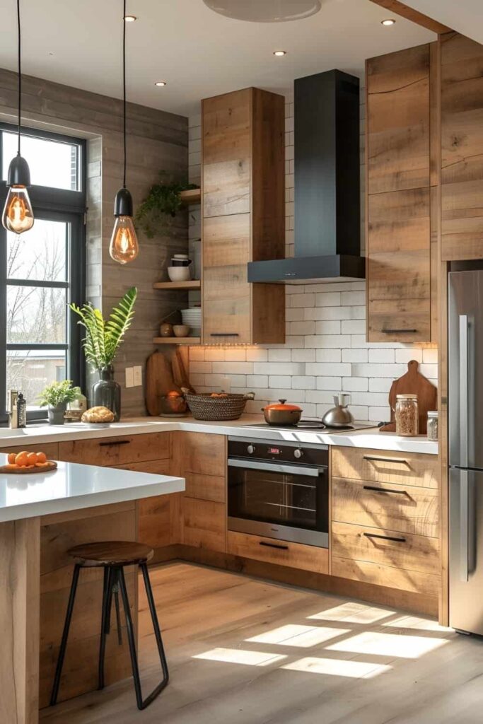 Rustic Kitchen Cabinets