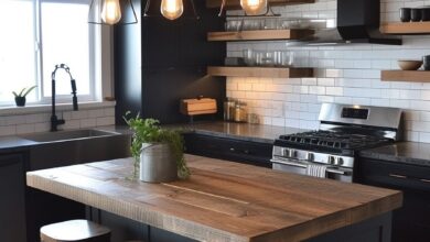 Rustic Kitchen Cabinets