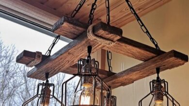 Rustic chandeliers