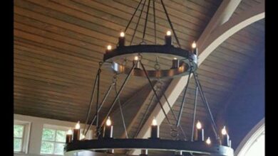 Rustic chandeliers