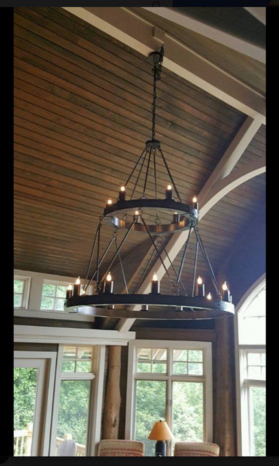 Rustic chandeliers