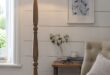 Rustic floor lamp