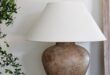 Rustic table lamp