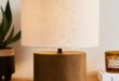 Rustic table lamp