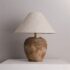 Rustic table lamp