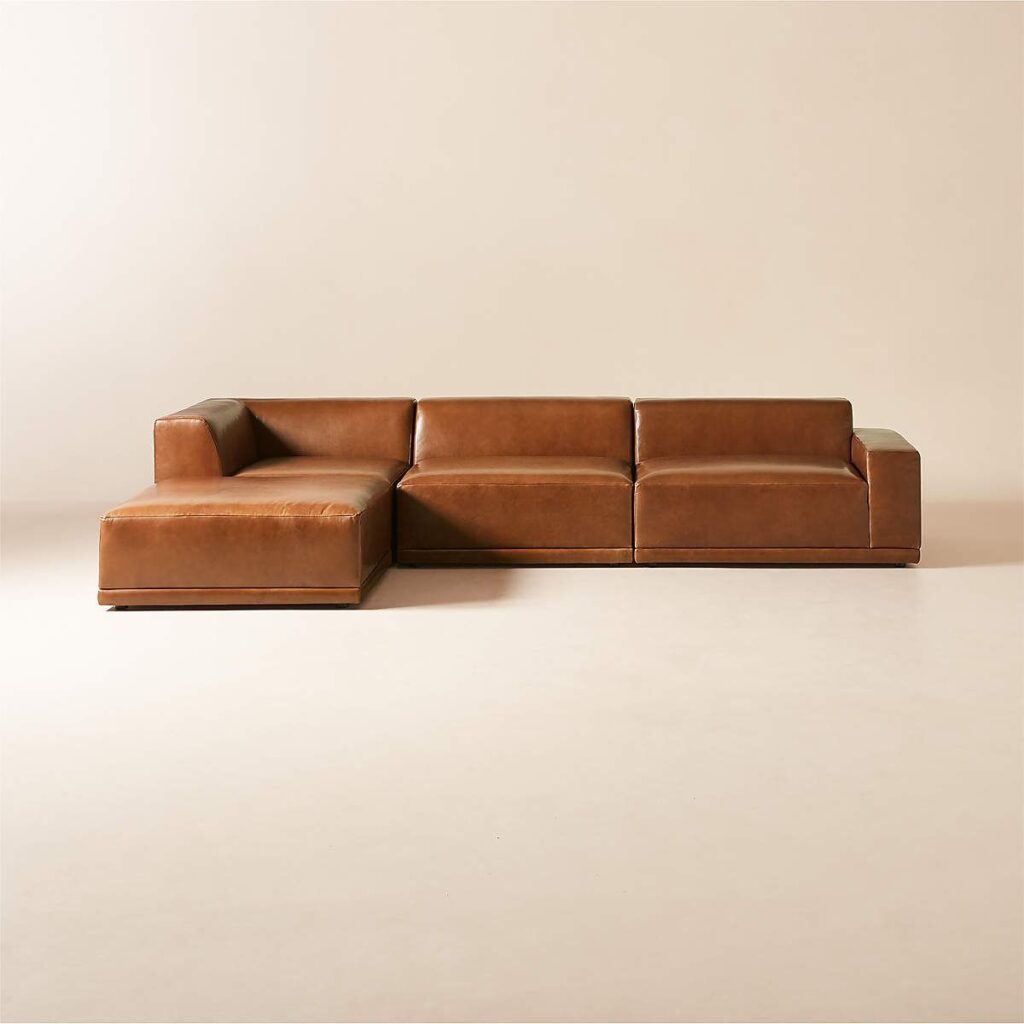 Sectional Couch Leather