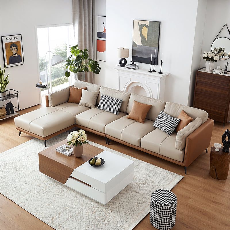 Sectional Couch Leather Elegant and Comfortable Leather Sofas for Your Living Room