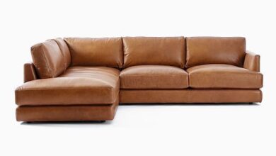Sectional Couch Leather