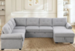 Sectional Sleeper Sofa With Chaise