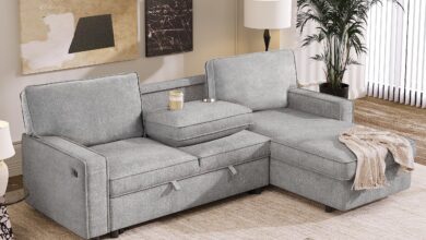 Sectional With Sofa Bed