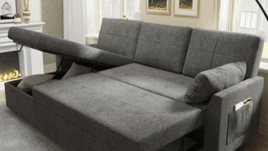 Sectional With Sofa Bed