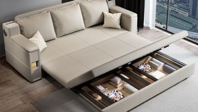 Sectional With Sofa Bed