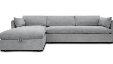 Sectional With Sofa Bed