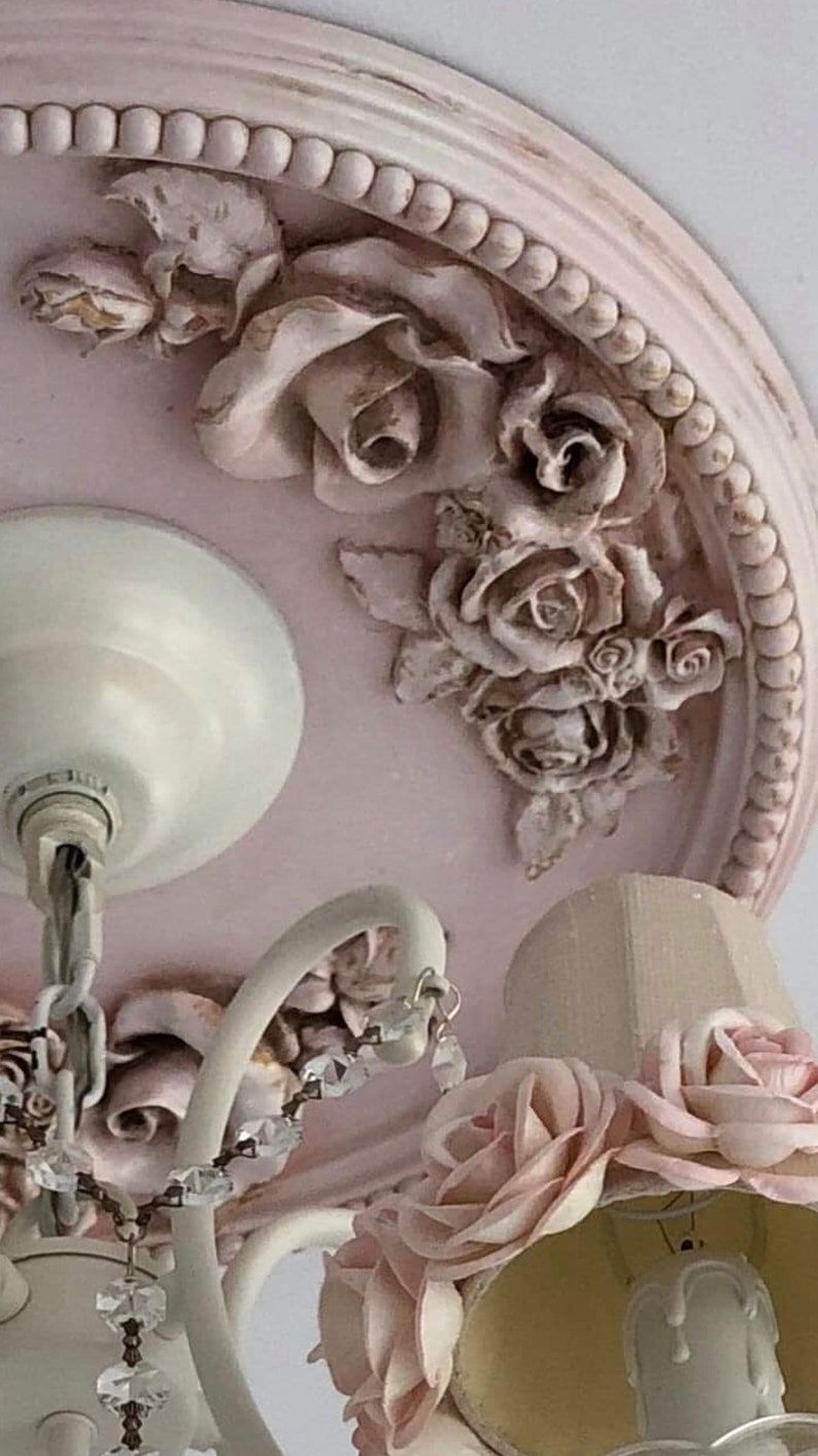 shabby chic chandelier