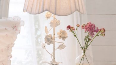 shabby chic chandelier