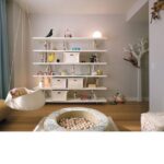 Shelves for baby room