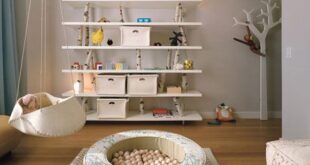 Shelves for baby room