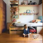 Shelves for baby room