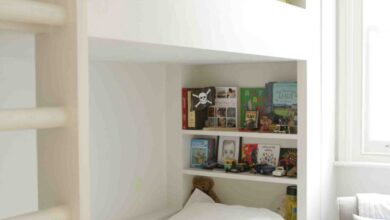 Shelves for baby room