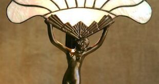 Art deco table lamp