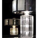 Silver table lamp