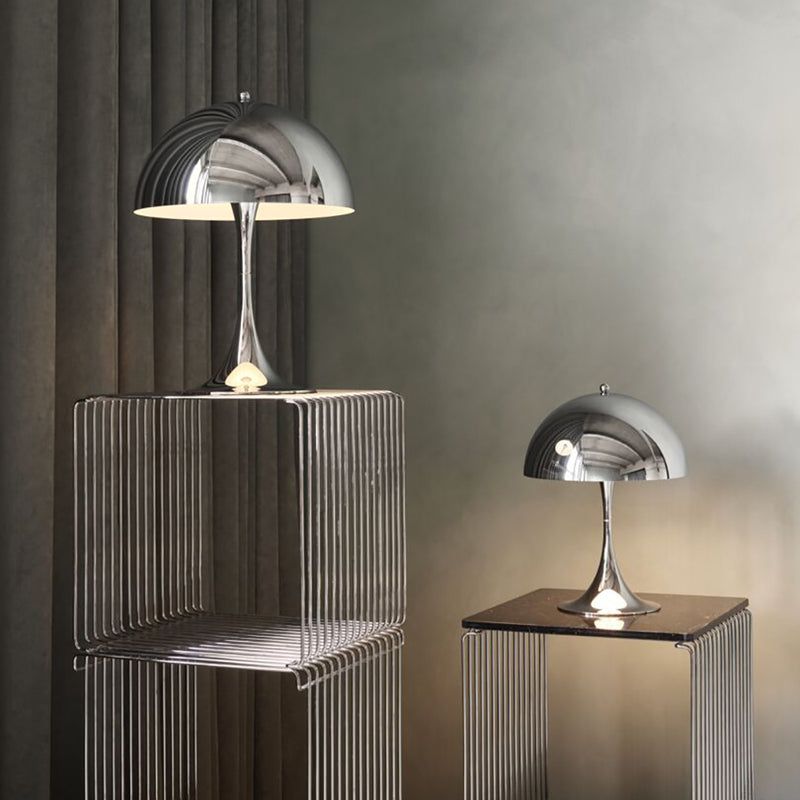 Silver table lamps