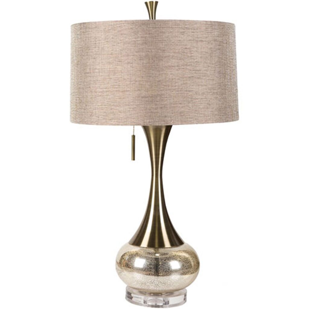 Silver table lamps