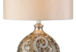 Silver table lamps