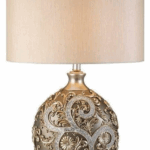 Silver table lamps
