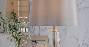 Silver table lamps