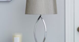 Silver table lamps