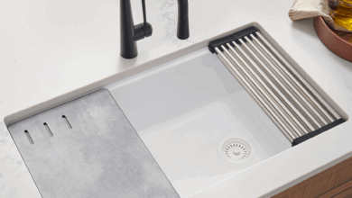 Sink: granite or ceramic