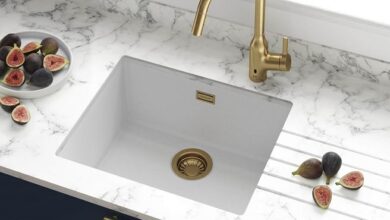 Sink: granite or ceramic