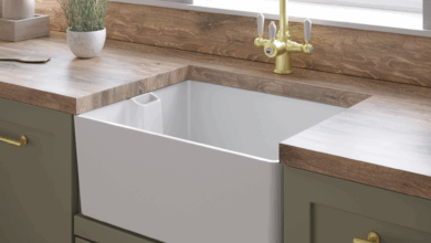 Sink: granite or ceramic