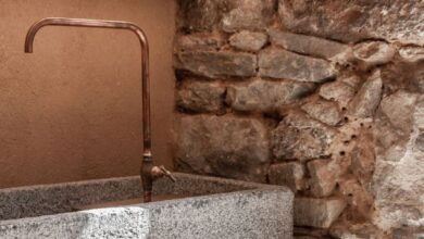 Sink: granite or ceramic
