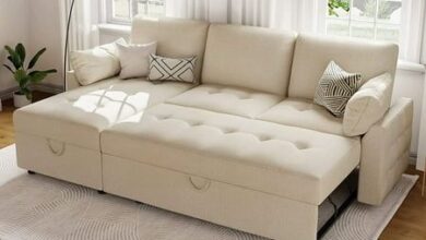 Sleeper Sectional Couch