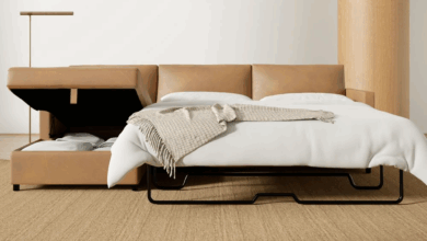 Sleeper Sectional Couch