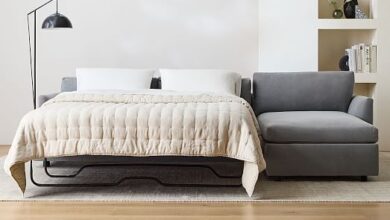 Sleeper Sectional Sofa With Chaise