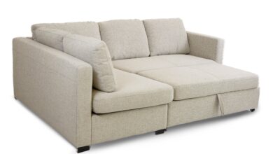 Sleeper Sectional Sofa With Chaise