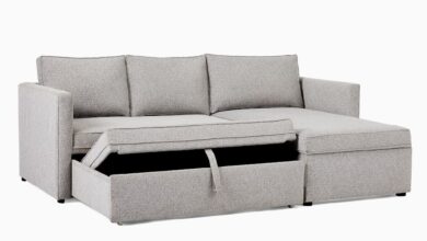 Sleeper Sectional Sofa With Chaise