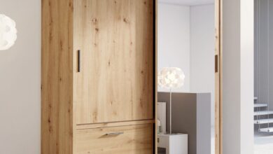 Sliding door wardrobes with mirror