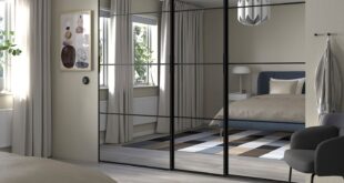 Sliding door wardrobes with mirror