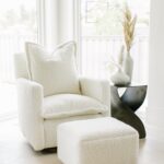 Small Chair With Ottoman