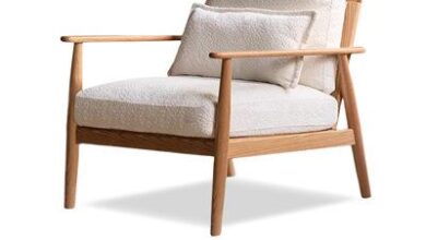 Small Chair With Ottoman