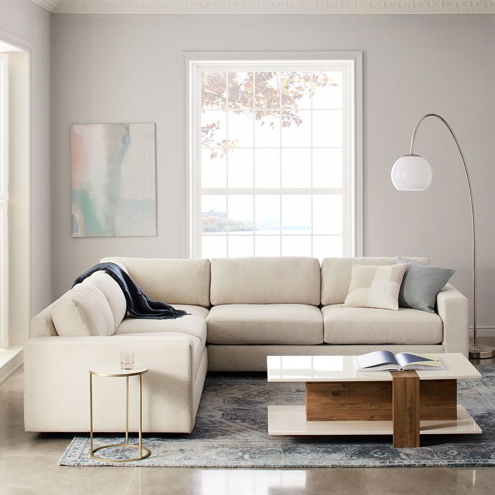 Small Corner Sectional Sofa Compact Corner Seating Solution for Cozy Spaces