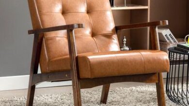 Small Leather Armchair