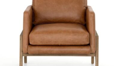 Small Leather Armchair