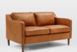 Small Leather Loveseat